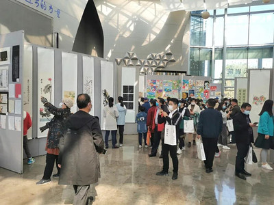 童心繪夢，翰墨流芳——埇橋區第二十五屆黃淮海少兒書畫大展賽作品展開幕